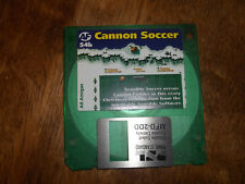 Amiga Cannon Soccer Game Disc, Very Rare Christmas Amiga Format Disk picture