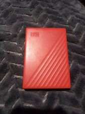 WD 2TB My Passport, Portable External Hard Drive, Red - WDBYVG0020BRD-WESN picture