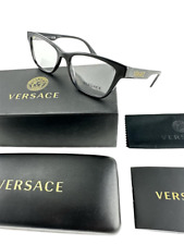 Versace NEW Black Pillow Womens Fashion Frames 55-18-145 Eyeglasses VE3316 picture