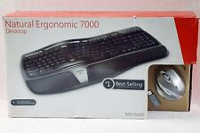 Microsoft Natural Wireless Ergonomic Keyboard 7000, Mouse & USB Dongle in BOX picture