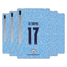 MAN CITY FC 2020/21 PLAYERS HOME KIT GROUP 1 SOFT GEL CASE FOR SAMSUNG TABLETS 1 picture