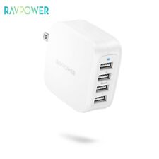 RAVPower 40W 4-Port USB Wall Charger 8A with Foldable Plug Fast Charger Adapter picture