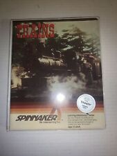 Vintage Spinnaker Trains Software for Tandy 1000 128K TT20 S28 Open Box S28 picture