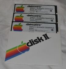 Apple Diskware Business graphics Diskette Apple II 5.25