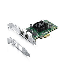 1.25G NIC Network Card Dual RJ-45 Port PCIe X1 For Intel 82571 controller  picture