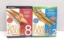 Connectix Speed Doubler 8 & Ram Doubler 2 Software Lot For PC Macintosh 1996/97 picture