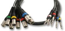 XLR To Jack Loom 8Way 2.5m, Audio & Video Cable Assemblies - PLS00111 picture