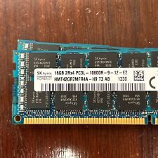 SK HYNIX DELL 16GB HMT42GR7AFR4A-H9 2RX4 PC3L-10600R -9 -12- E2 SERVER MEMORY picture