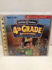 Cluefinders 4th Grade Learning Adventures PC Windows Sealed New 1998 picture