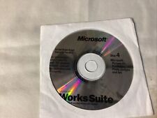 Microsoft Works Suite PC Software Disc 4 picture