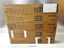 Xerox 006R01514 006R01515 Yellow Magenta Toner Cartridge Lot of 5 OEM NEW Sealed picture
