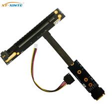 New 64Gbps PCIe 4.0 X4 90° PCI-E 16X to M2 M.2 for NVME SSD Riser Cable Gen4 /3 picture