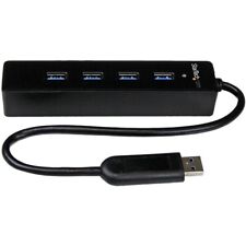 StarTech 4 Port Portable SuperSpeed USB 3.0 Hub with Built-in Cable ST4300PBU3 picture