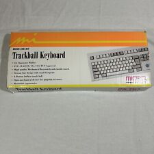 micro innovations Trackball Keyboard Mechanical Key switch Vintage picture
