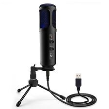 Streaming/Pro Audio Recording Mic Kit w/ Shock Mount Stand, USB Plug-and-Play picture