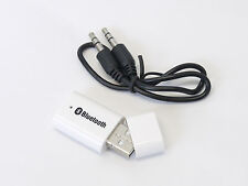 Bluetooth Music Stereo Wireless Audio Receiver Adapter + Car Charger for Speaker picture