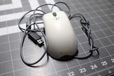 Vintage White Microsoft Wheel Mouse Optical USB Mouse 1.1A X802382 picture