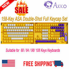 AKKO Los Angeles 157-Key ASA PBT Doubleshot Full Keycaps for Universal Keyboards picture