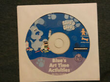 BLUES CLUES ART TIME ACTIVITIES NEW IN PAPER SLEEVE PC 95-98-ME-2000-XP CD 1999 picture