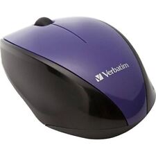 Verbatim Wireless Notebook Multi-Trac Blue LED Mouse - Purple picture