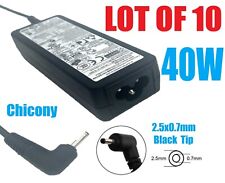 LOT 10 Chicony 40W AC Adapter A12-040N1A AD-4012NHF 12V For Samsung Chromebook picture