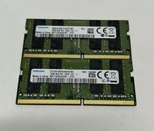 Lot of 2 Samsung 16GB 2Rx8 PC4-2666v DDR4 260pin Laptop Memory M471A2K43DB1-CTD picture