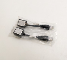 2PC Avocent ADB0039 Catalyst Crossover Adapter RJ45F to RJ45M Connector Cisco picture