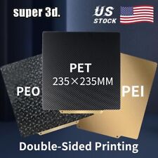 Double Sided PEI/PET+PEI/PEO+PEI Spring Steel Sheet Heated Bed For Ender3 CR10 picture