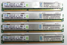 Genuine IBM 32GB VLP RAM Kit 4x8GB PC3-128000R Server ECC 90Y3155 3149 47J0166 picture
