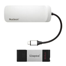 Kingston Nucleum 7 in1 USB Type C Hub with Kingston 64GB Metal Flash Drive picture