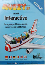 MUZZY INTERACTIVE LEVEL 2  LANGUAGE GAMES AND EXERCISES SOFTWARE [NEW CD-ROM] picture