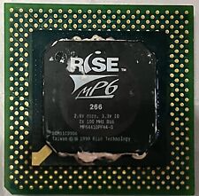 Rise MP6 266 Mhz CPU Socket 7 PC Processor Rare 2x 100mhz Bus Tested picture