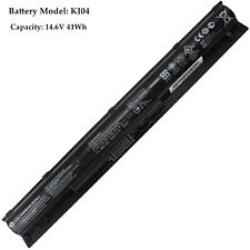 Genuine OEM KI04 K104 Battery for HP Pavilion 14 15 17 800009-421 800049-001 picture