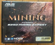 ASUS B250 Mining Expert 19 Slot Motherboard - w/CPU & RAM HDMI Intel B250 Nice picture