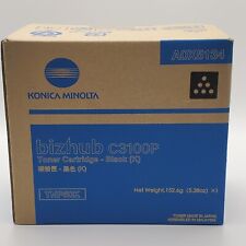 OEM Genuine Konica Minolta TNP50K BLACK Toner Cartridge C3100P A0X5134 SEALED picture