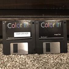 Vintage- Color It - Microfrontier - Apple Macintosh Mac Disk - 1991 picture