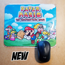 Paper Mario The Thousand Year Door mousepad 8x10 inches GameCube Bowser gameroom picture