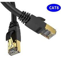 Cat 8 Ethernet RJ45 LAN Cable Super Speed 40Gbps Patch Network Gold Plated Lot picture