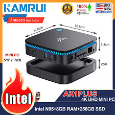 4K UHD MINI PC Intel 12th Gen N-95 8GB DDR4 RAM 256GB M.2 SSD Windows 11 home bt picture
