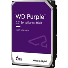WesternDigital Purple 6TB Hard Drive 3.5' NVR Surveillance CCTV desktop WD60PURX picture