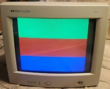 Vintage Retro Gaming HP Pavilion S50 Model #D7405B 1999 Monitor w Stand picture