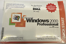 Dell Microsoft Windows 2000 Professional Reinstallation CD W2K+SP2 in packaging picture
