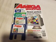 Vintage Amiga Magazine AMIGA Shopper Picture Perfect w Software Floppies picture