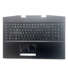 Palmrest with Backlit Keyboard Touchpad Black For HP Omen Plus 17-CB 17-CB0020NR picture