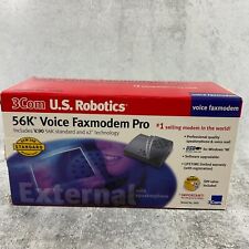 NEW & SEALED 3Com U.S. Robotics 56K Voice Faxmodem Pro V.90 Model 5605 picture