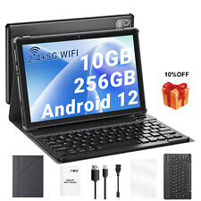 Gaming Tablet 10.1'' 10GB 256GB (1TB TF) Android 12 HD IPS PC WiFi 7000mAh BT5.0 picture