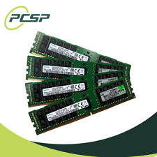 128GB RAM Kit - Samsung 4x32GB PC4-2400T 2Rx4 DDR4 ECC RDIMM M393A4K40CB1-CRC4Q picture