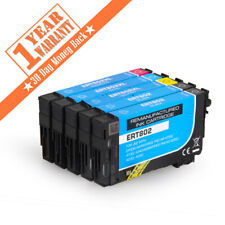 5PK T802XL Compatible Ink Cartridge For Epson WorkForce Pro WF-4730 4720 EC-4020 picture