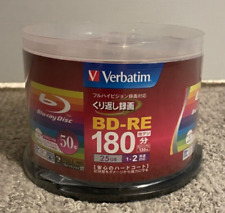 50 pack Verbatim BD-RE 180 Blu-ray 25GB disc SEALED picture