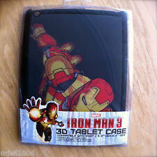 MARVEL IRON MAN 3D TABLET CASE for iPad 2 & 3rd 4th GEN Lenticular AVENGERS picture